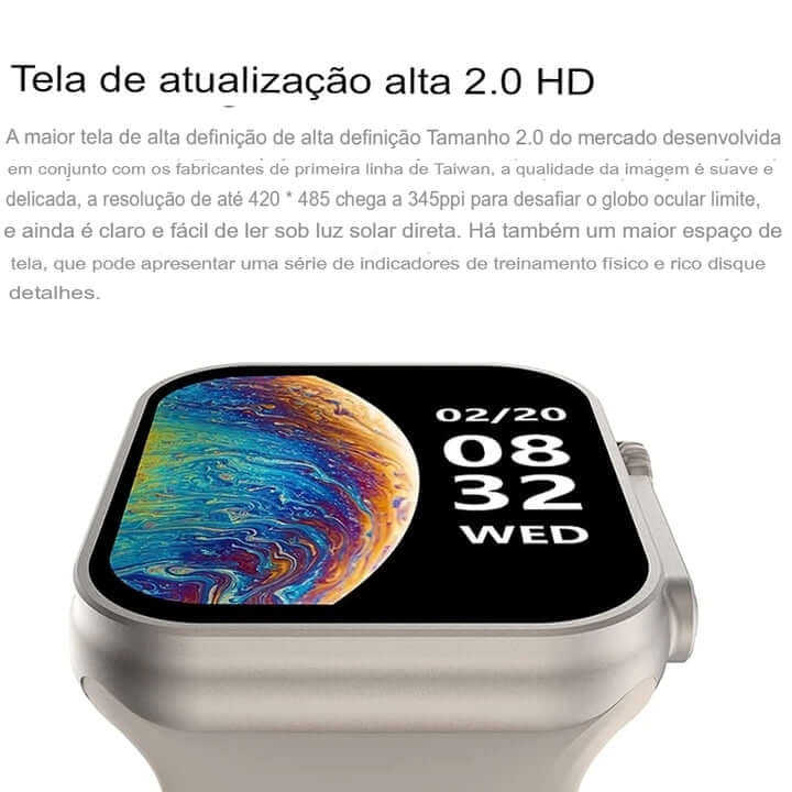 Smartwatch Series 8 Ultra + Brinde Exclusivo