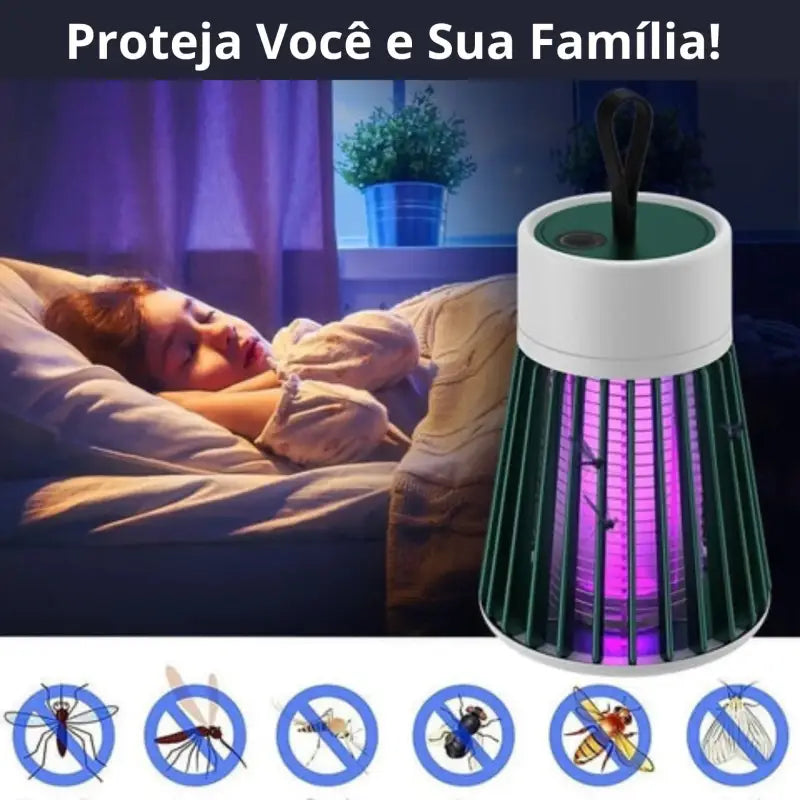 Lâmpada Mata Mosquitos [Frete Grátis]