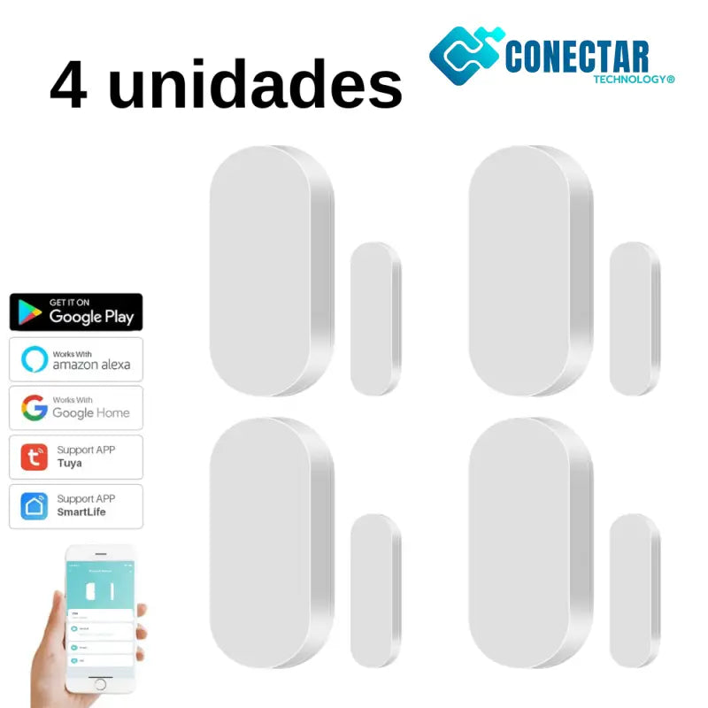 Smart Alarme Anti-Roubo® 4 Unidades (Economize R$60.00)